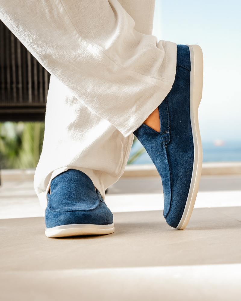 DELAUNAY | Mocassins en Cuir Suede