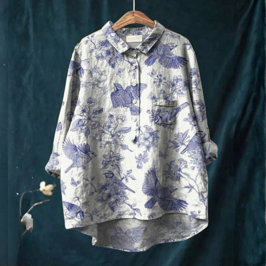DELAUNAY | Chemise Élégante à Motif Florence
