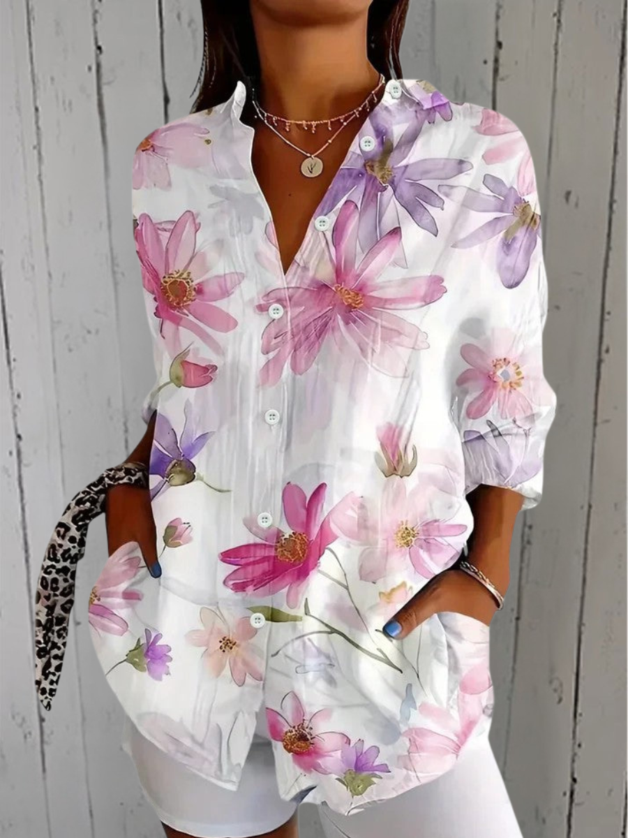 DELAUNAY | Blouse Raffinée à Volants Pauline