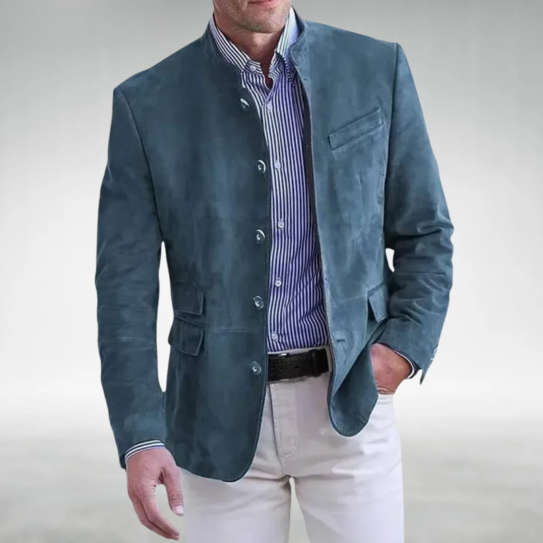 DELAUNAY | Veste en Cuir Suede