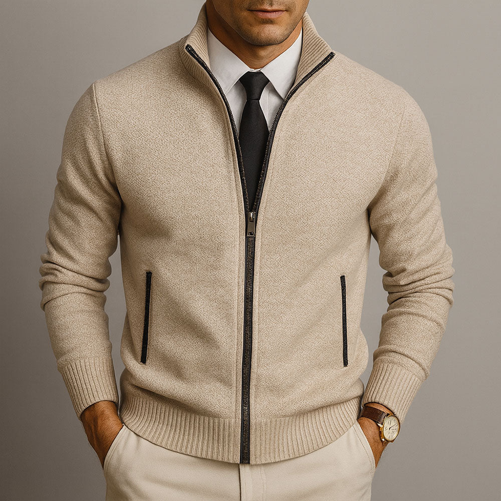 DELAUNAY | Cardigan en Laine sur Mesure