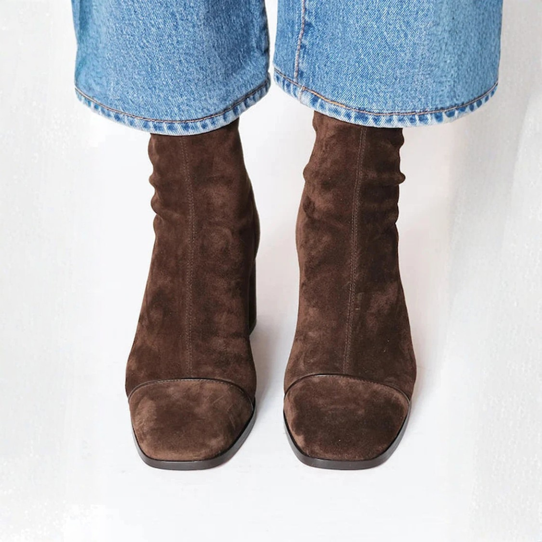 DELAUNAY | Bottines Élégantes à Talons Carrés