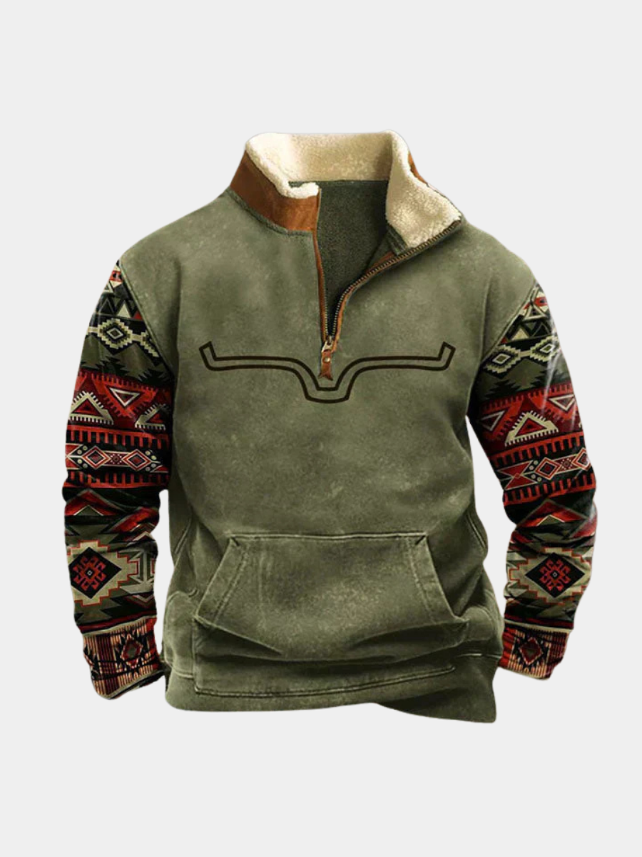 DELAUNAY | Pull avec Zip Por Homme