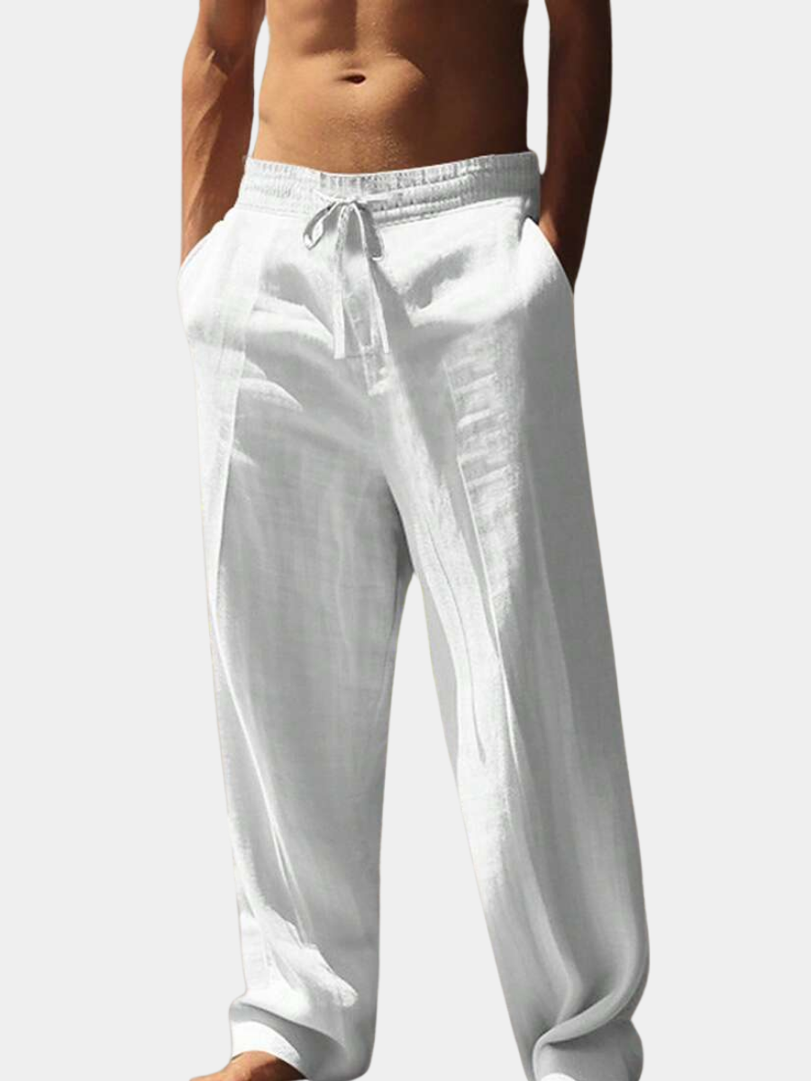 DELAUNAY | Pantalon Léger en Lin avec Cordon