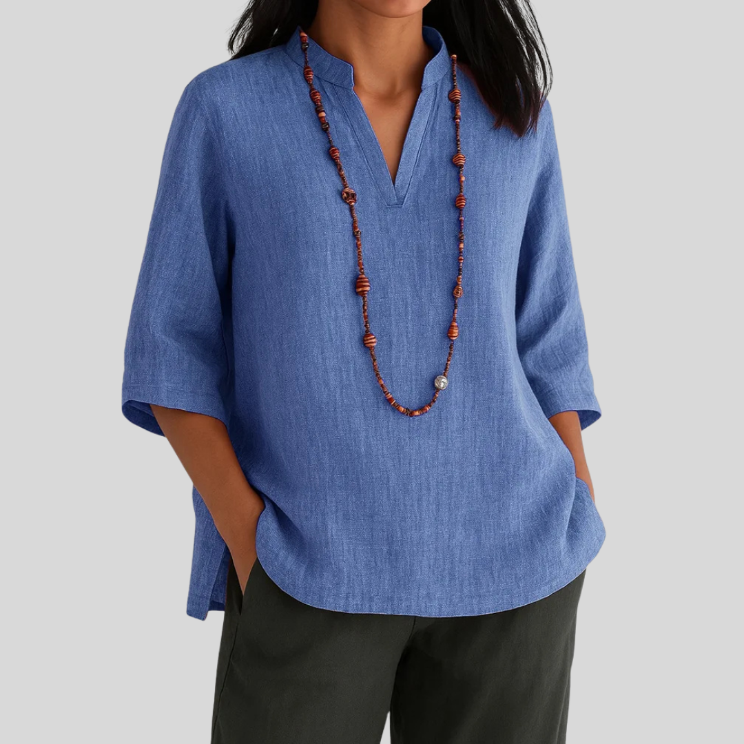 DELAUNAY | Blouse Fleurie Élégante Amélie