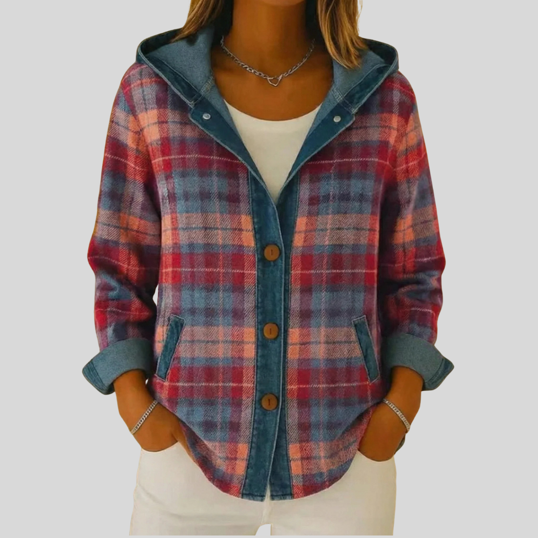 Kellaway™ | Veste chemise à capuche à carreaux