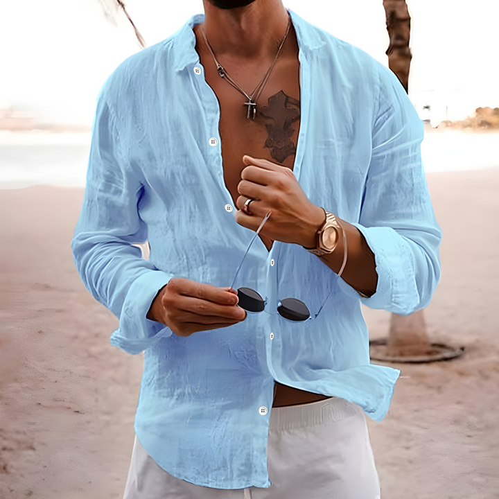 Delaunay | CHEMISE D'ÉTÉ EN COTON NATUREL
