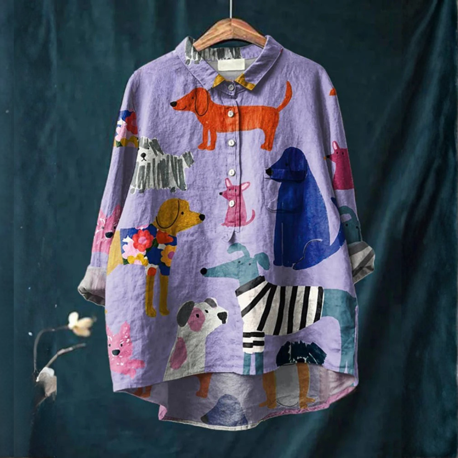 DELAUNAY | Chemise Élégante à Motif Pauline