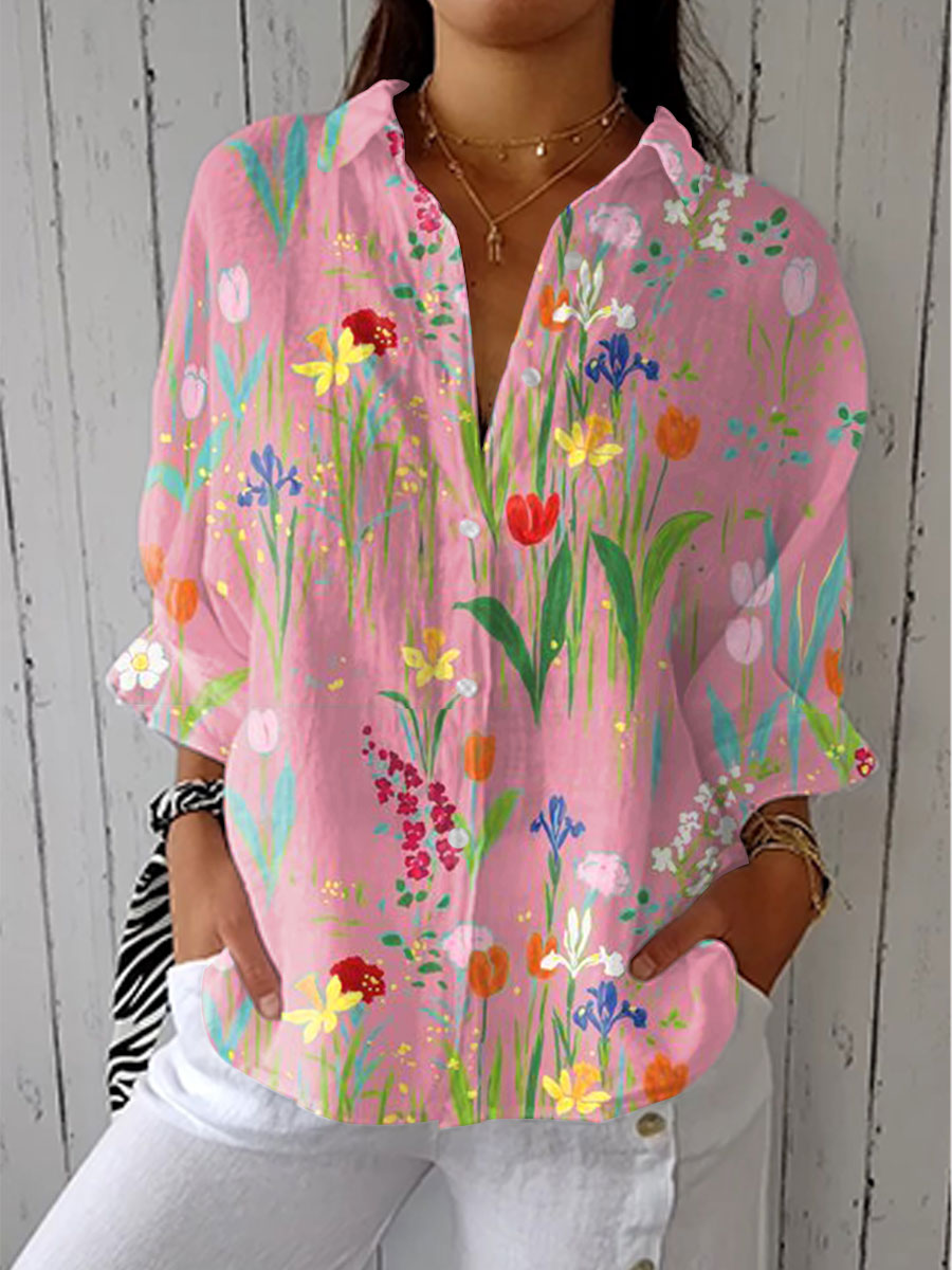 DELAUNAY | Blouse Élégante Imprimée Nathalie