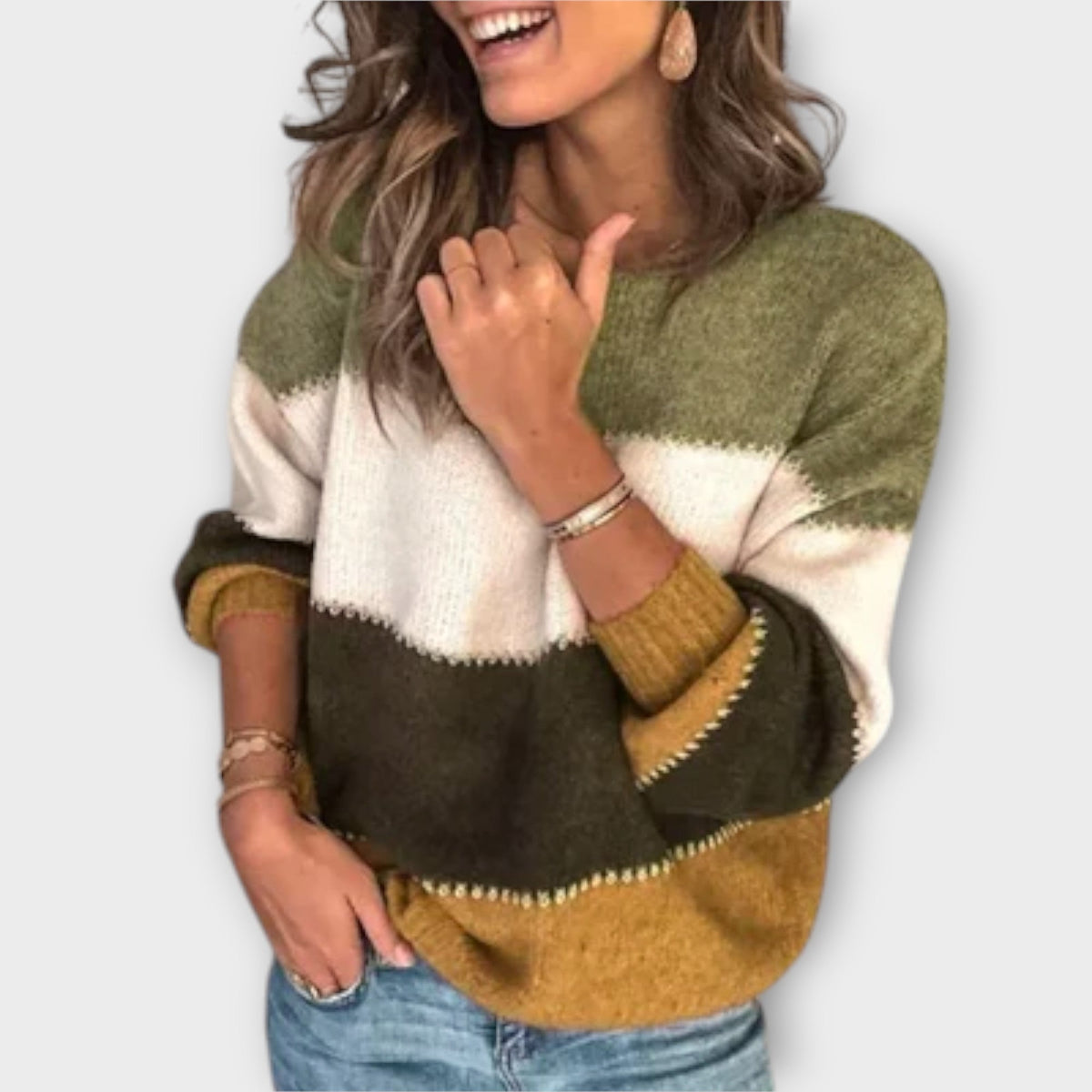 Elisa - Pull casual et cosy