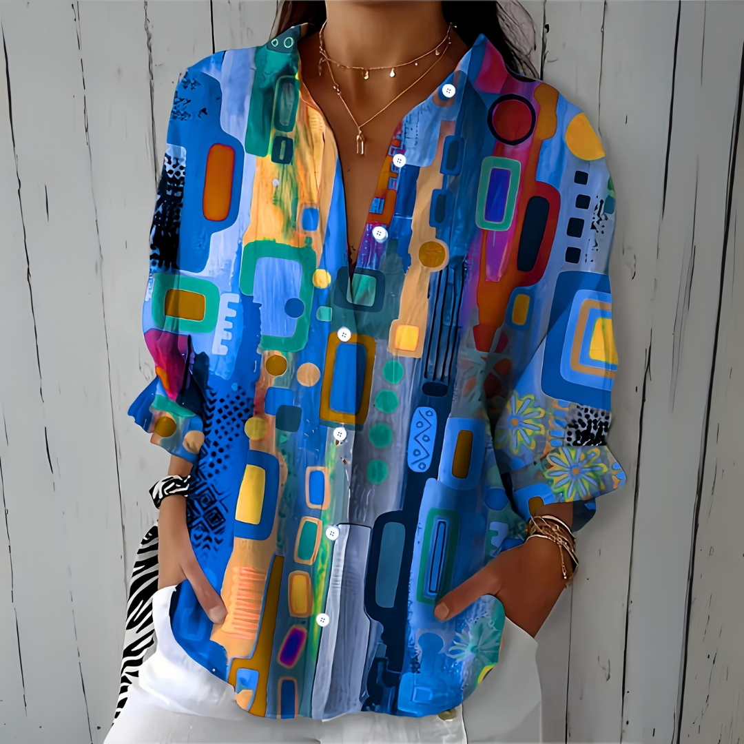 DELAUNAY | Blouse Fluide Printanière Camille
