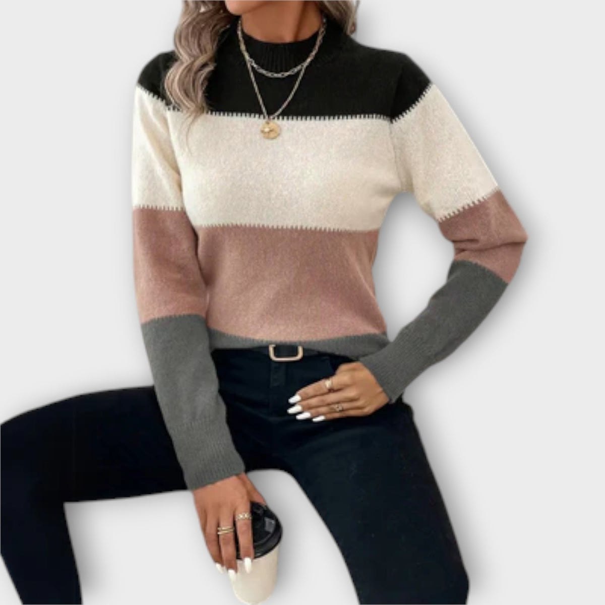 Elina | Pull Casual & Élégant