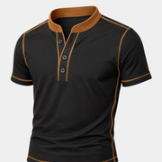 DELAUNAY | Chemise Henley avec Bord Ember