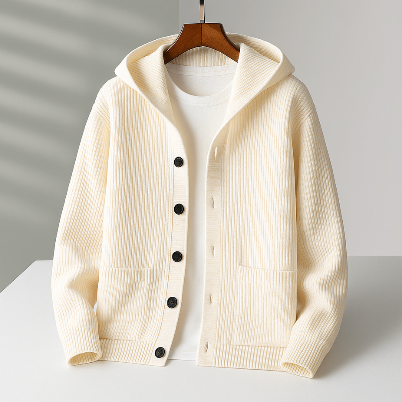 DELAUNAY | Cardigan à Capuche pour Homme