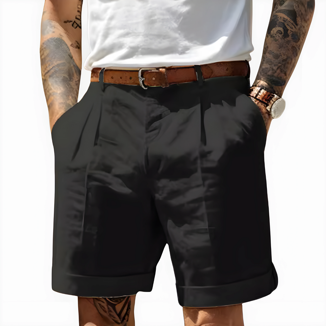 DELAUNAY | Bermudas Élégants en Coton Respirant