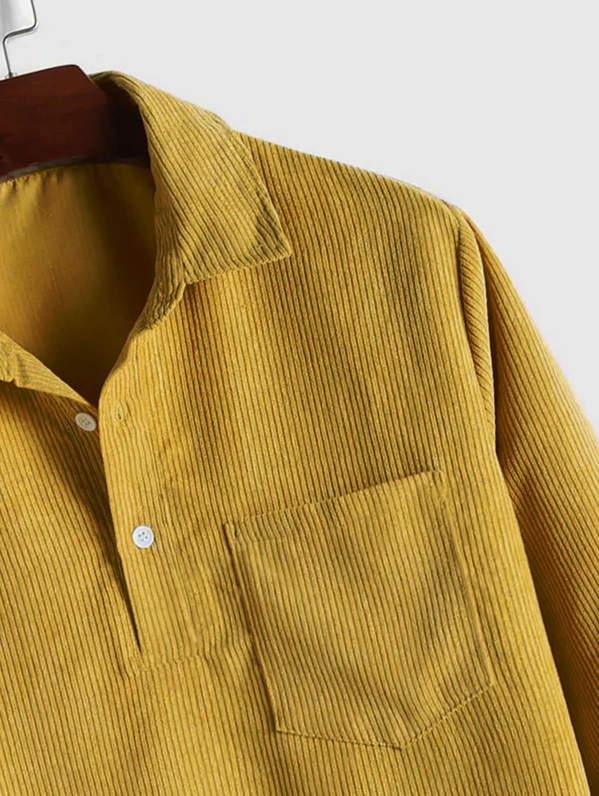 DELAUNAY | Chemise Manches Longues Demi-Boutons pour Homme