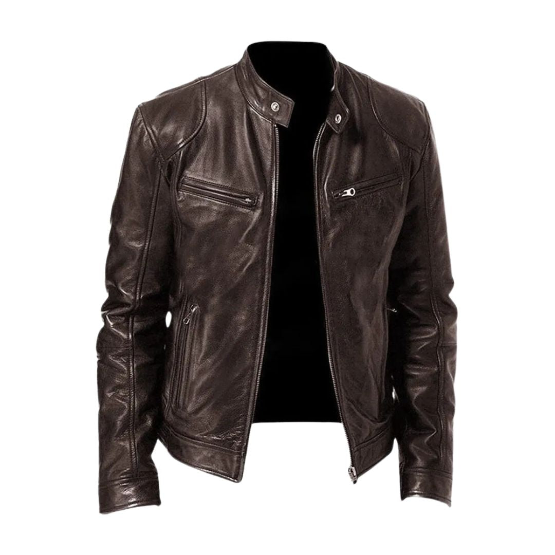 Pieter | Veste en cuir casual