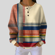 Tindra™ | Sweatshirt col Henley