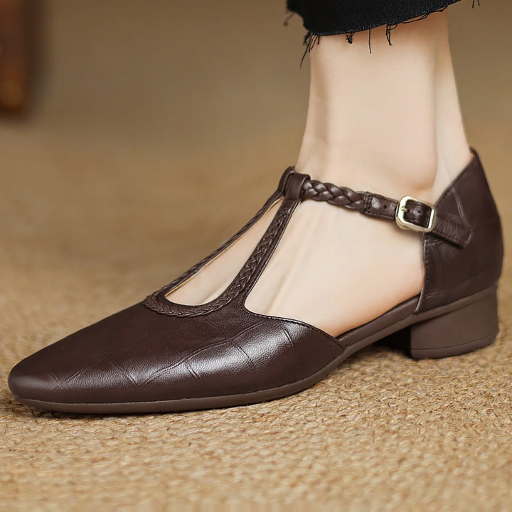 Delaunay | Babies Cuir Bride Tressée Odile