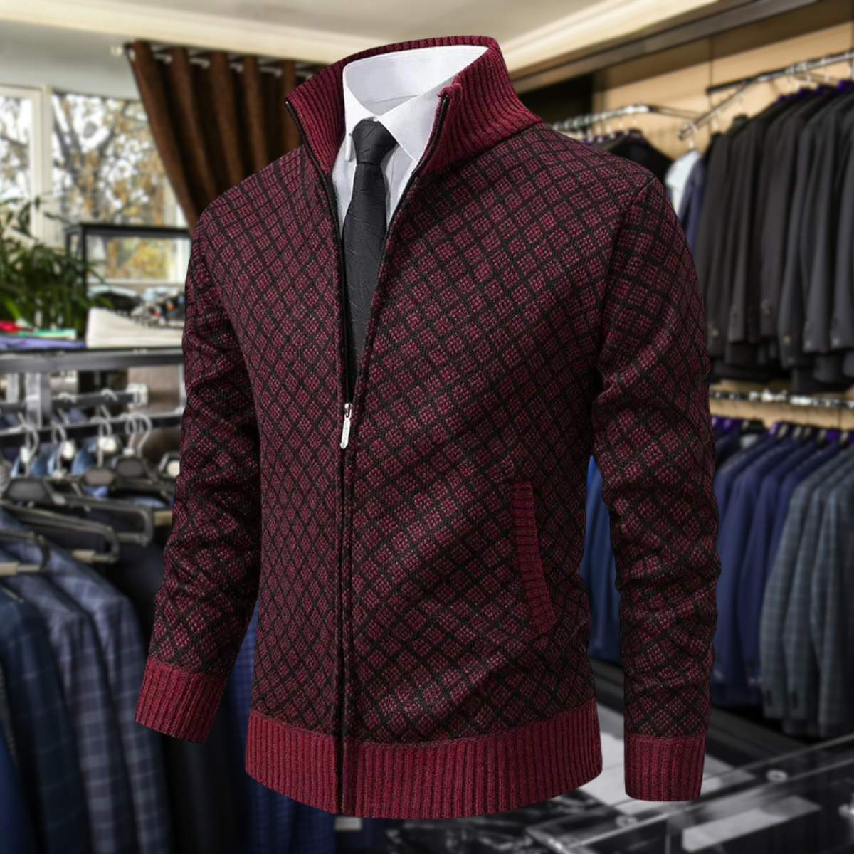 DELAUNAY | Gilet Homme Premium en Matériau Souple