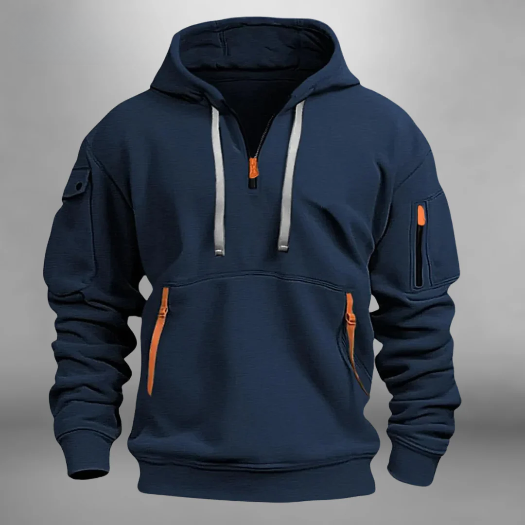 DELAUNAY | Sweat à Capuche Homme Doux