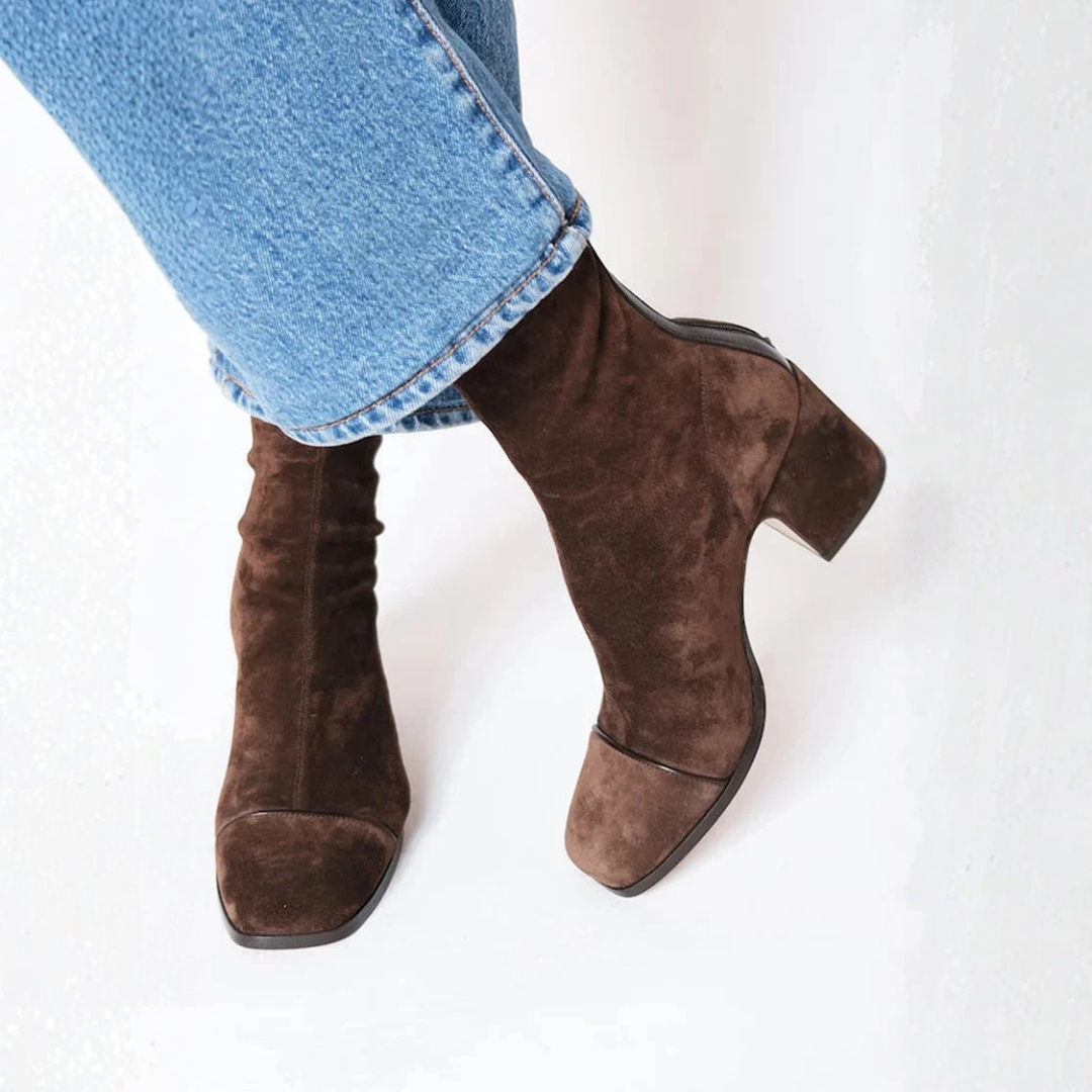 DELAUNAY | Bottines Élégantes à Talons Carrés