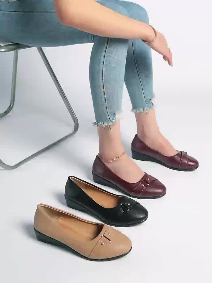 Delaunay | Ballerines Compensées Confort Aveline