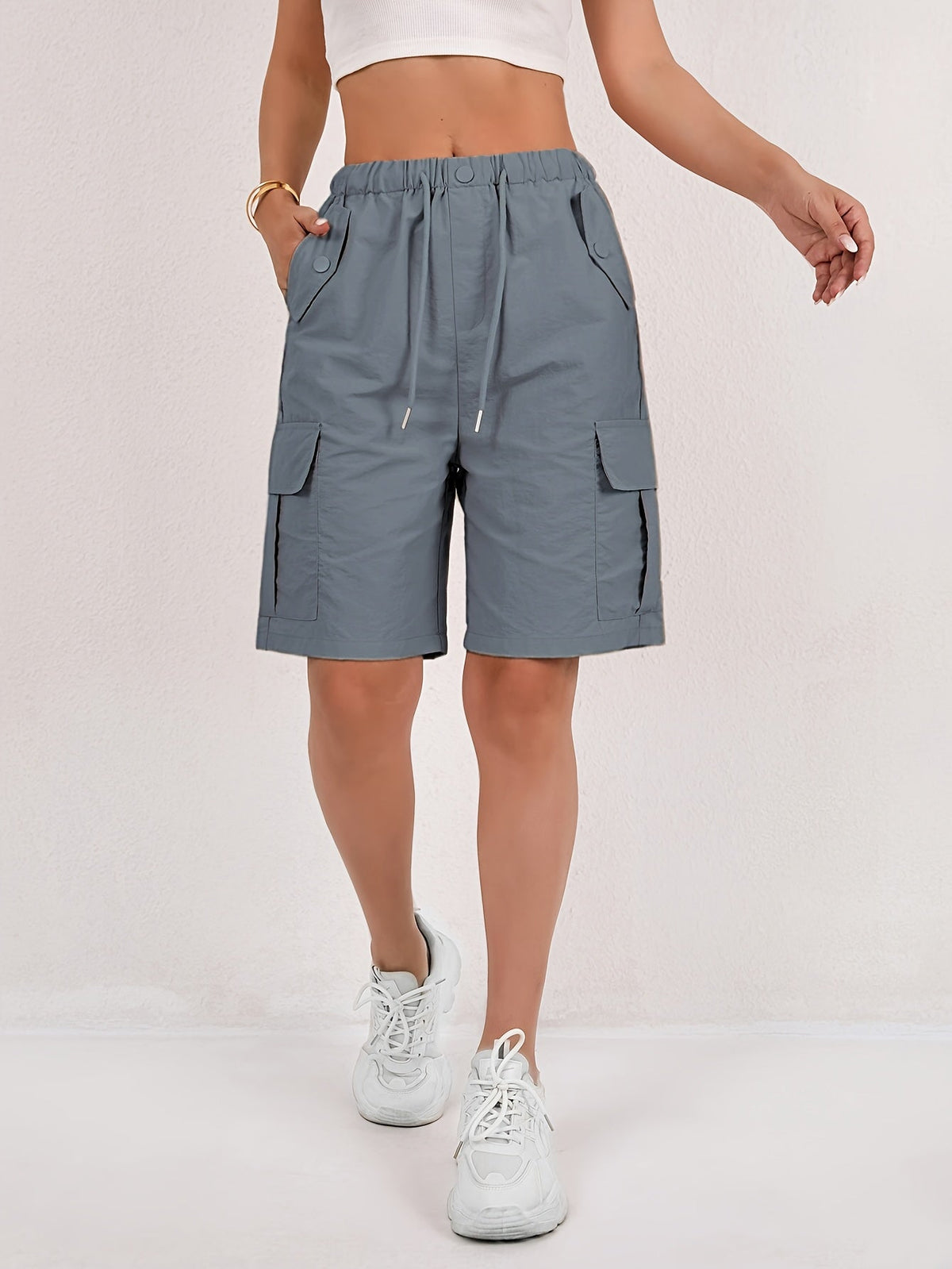 DELAUNAY | Short Cargo Légers à Séchage Rapide Daisy