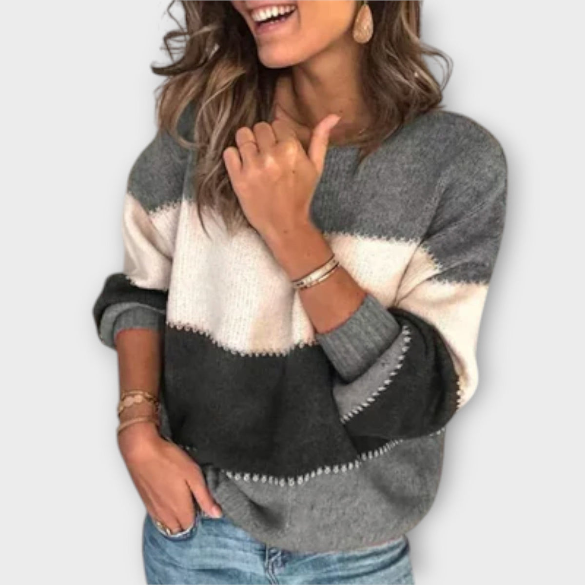 Elisa - Pull casual et cosy
