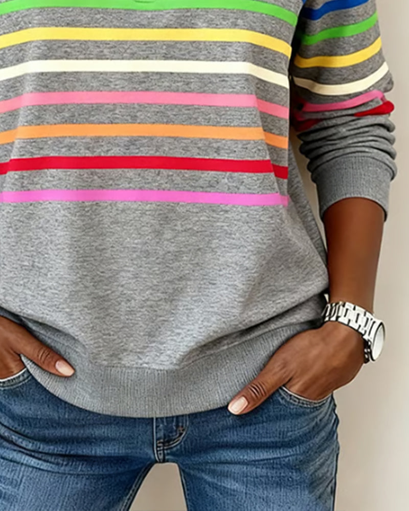DELAUNAY | Pull Décontracté Coloré et Confortable