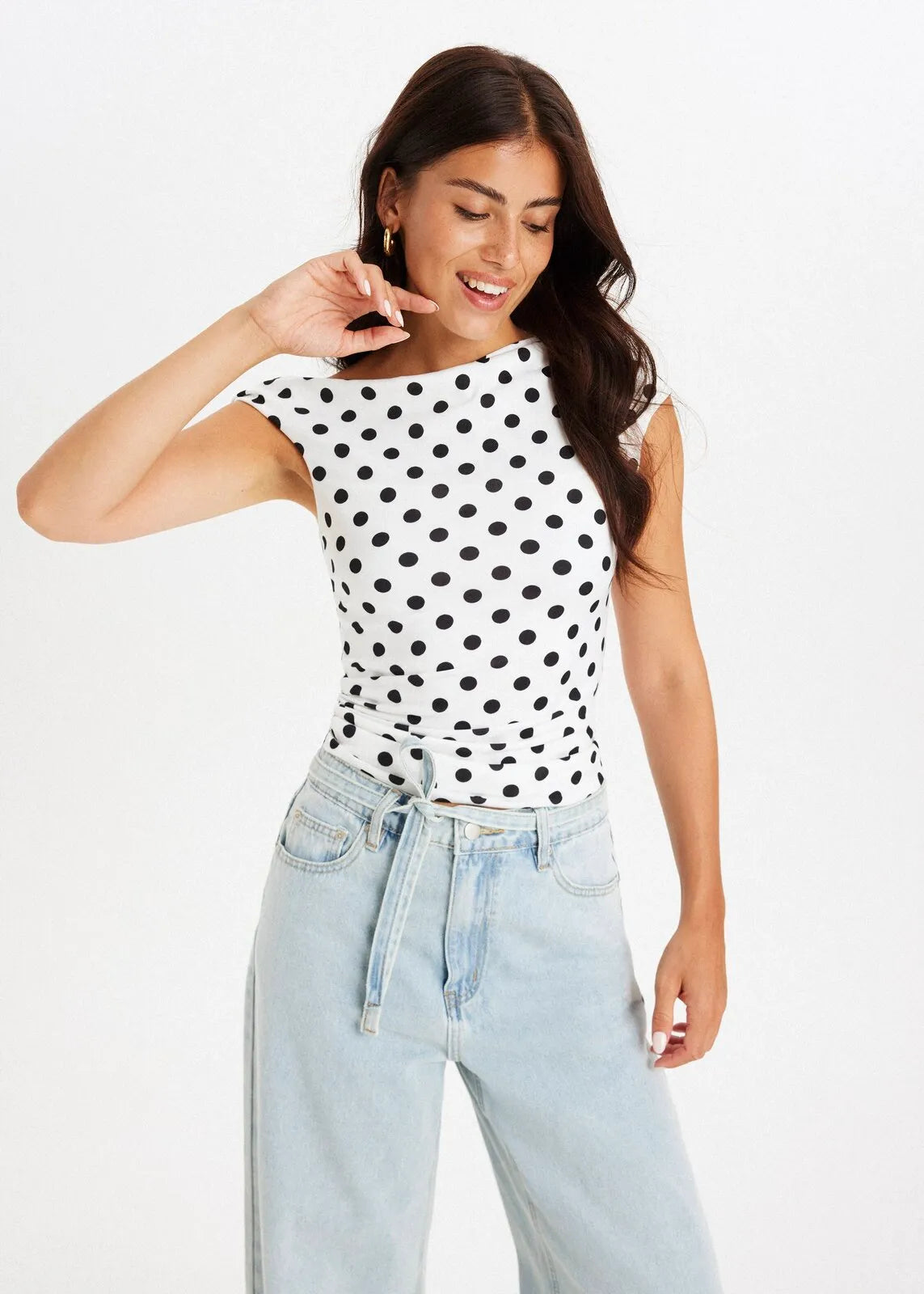 DELAUNAY | Top Asymétrique à Pois