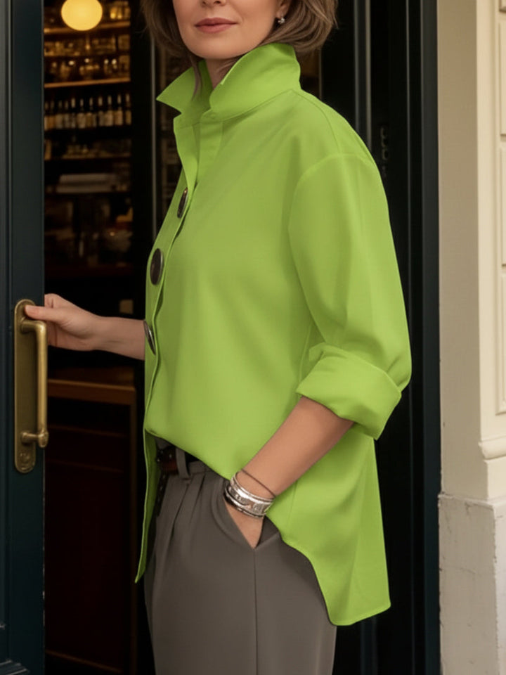 Delaunay | Chemisier Élégant À Gros Boutons Sophie