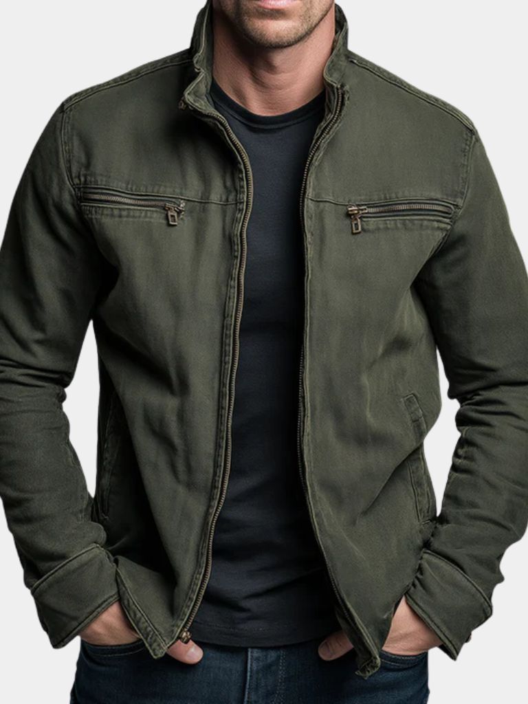 Veste Valmont Field Vintage Vert Olive