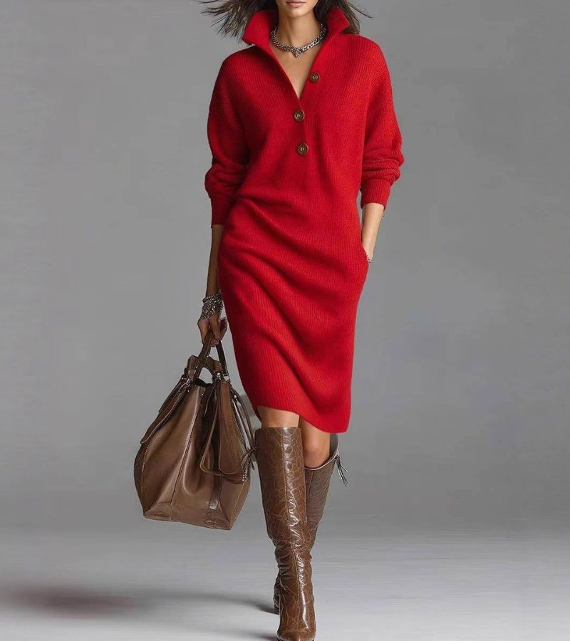 Juliet™ | Robe en maille chaude