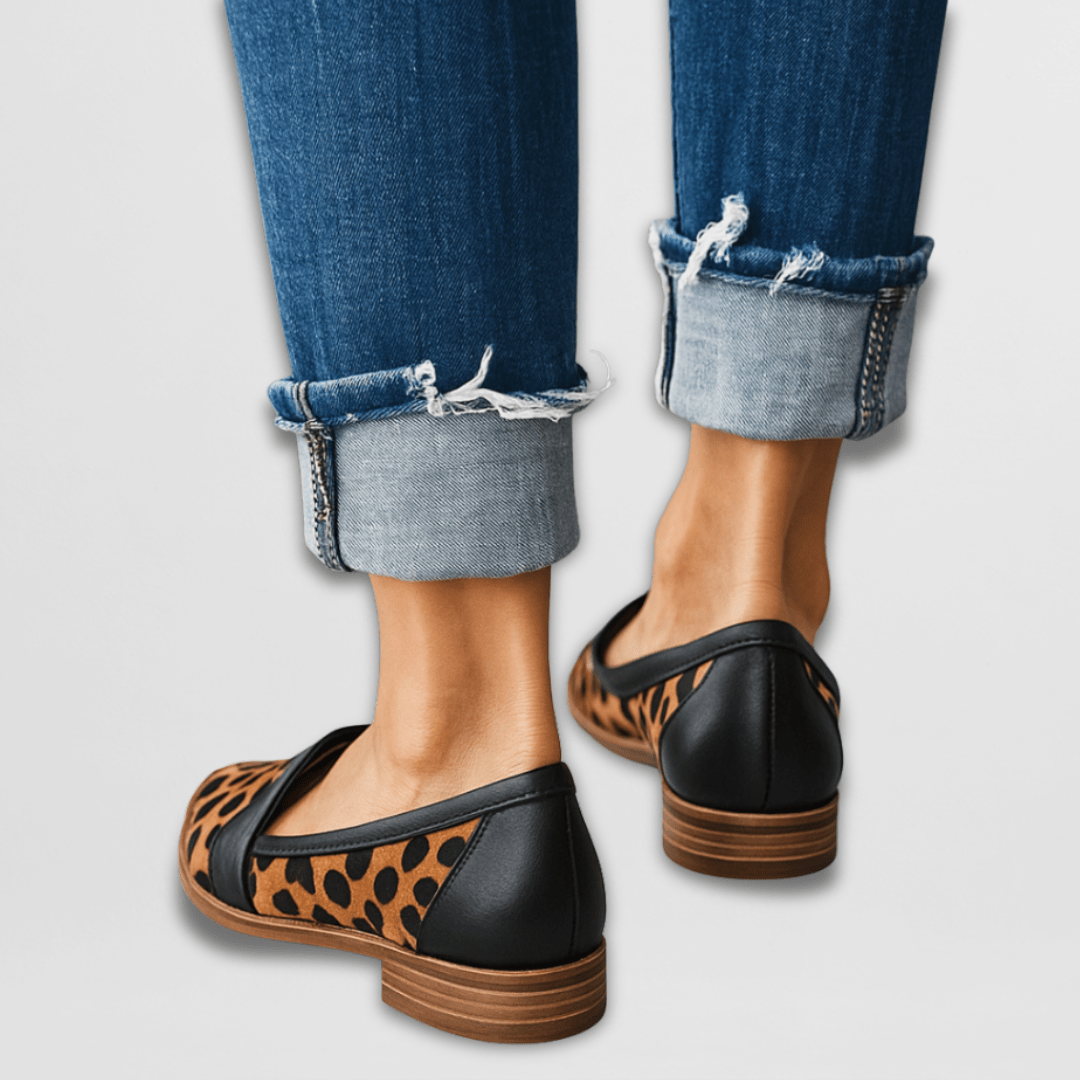 Helen | Mocassins Orthopédiques en Tissu Premium Doux