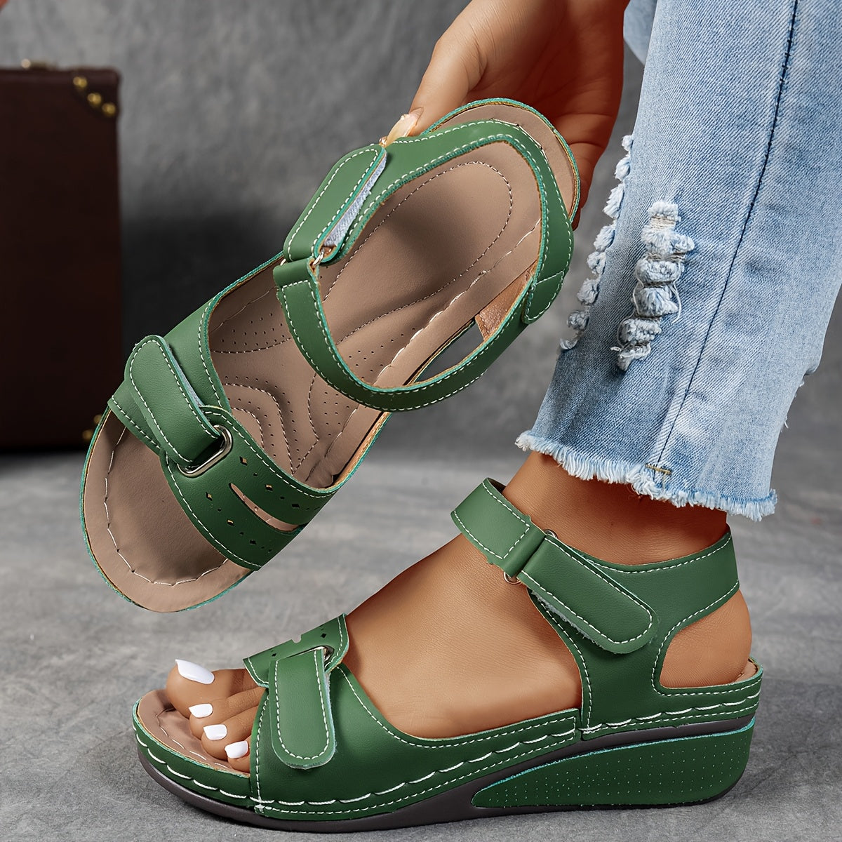 DELAUNAY | Sandales Orthopédiques Confort Sophie