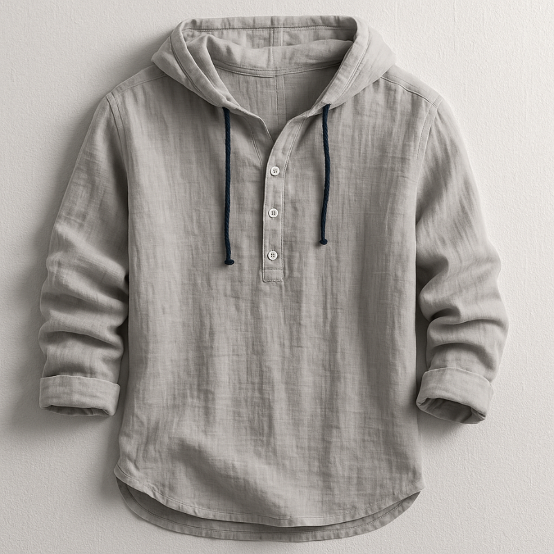 DELAUNAY | Chemise à Capuche Pierre