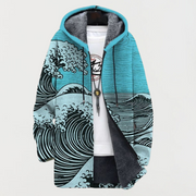 Lennox | Manteau à Motif Vague