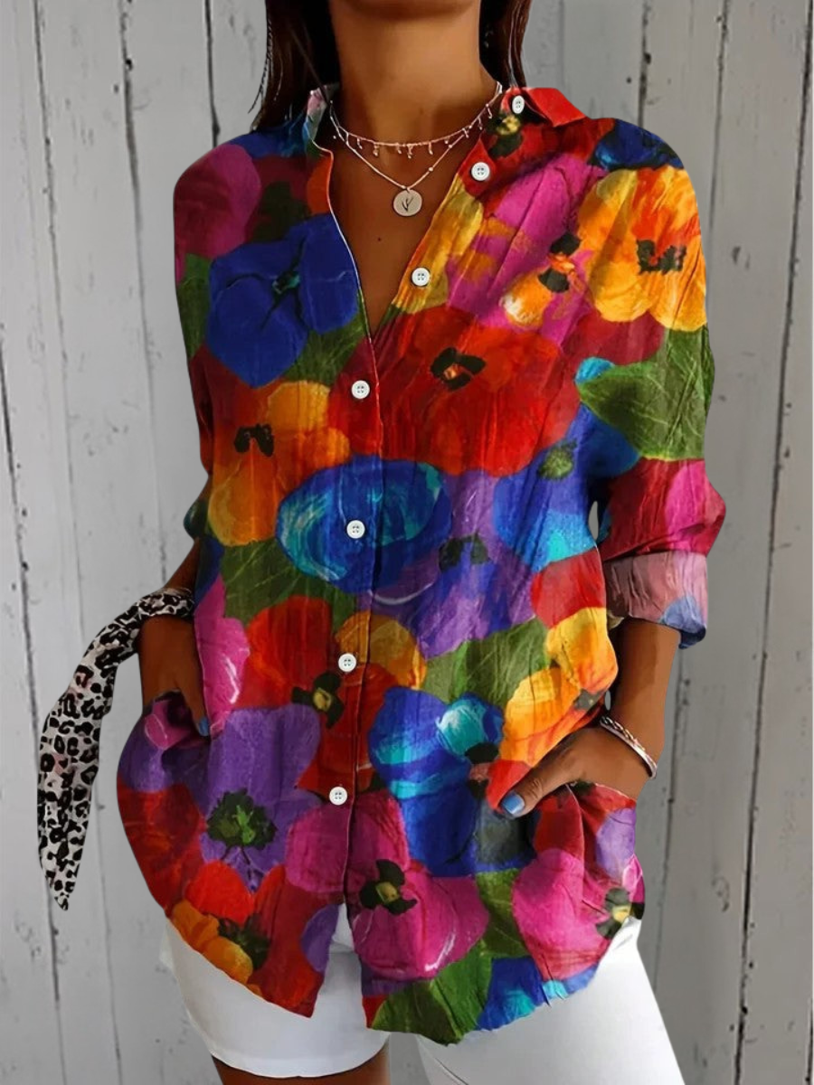 DELAUNAY | Blouse Romantique Fleurie Léa