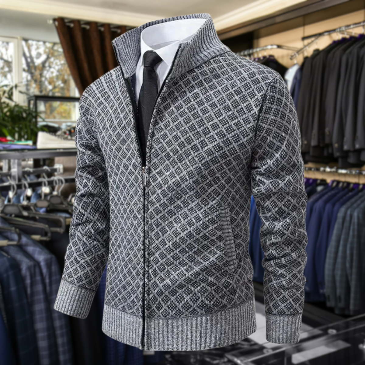 DELAUNAY | Gilet Homme Premium en Matériau Souple