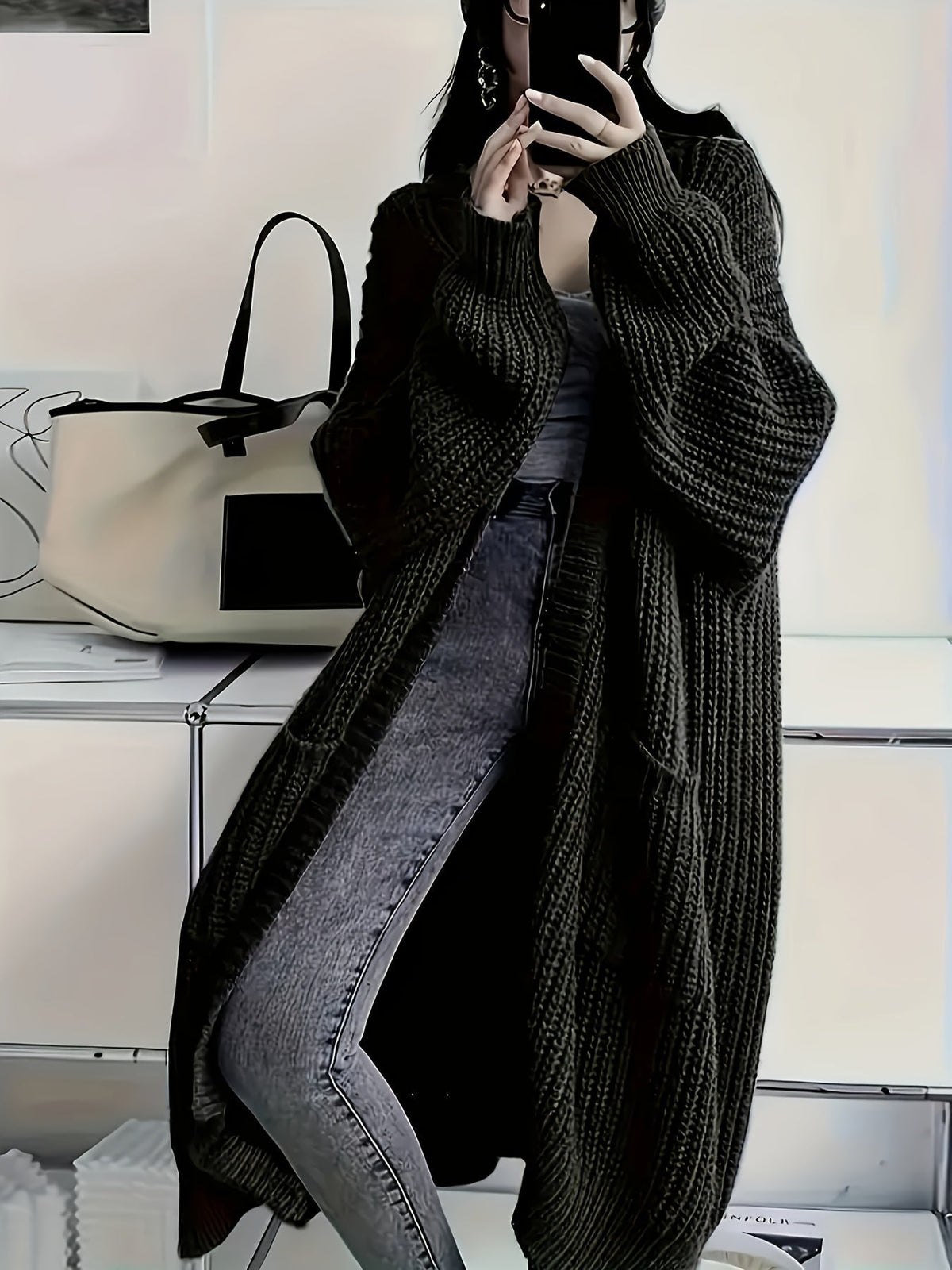 Alice | Cardigan Long Douillet