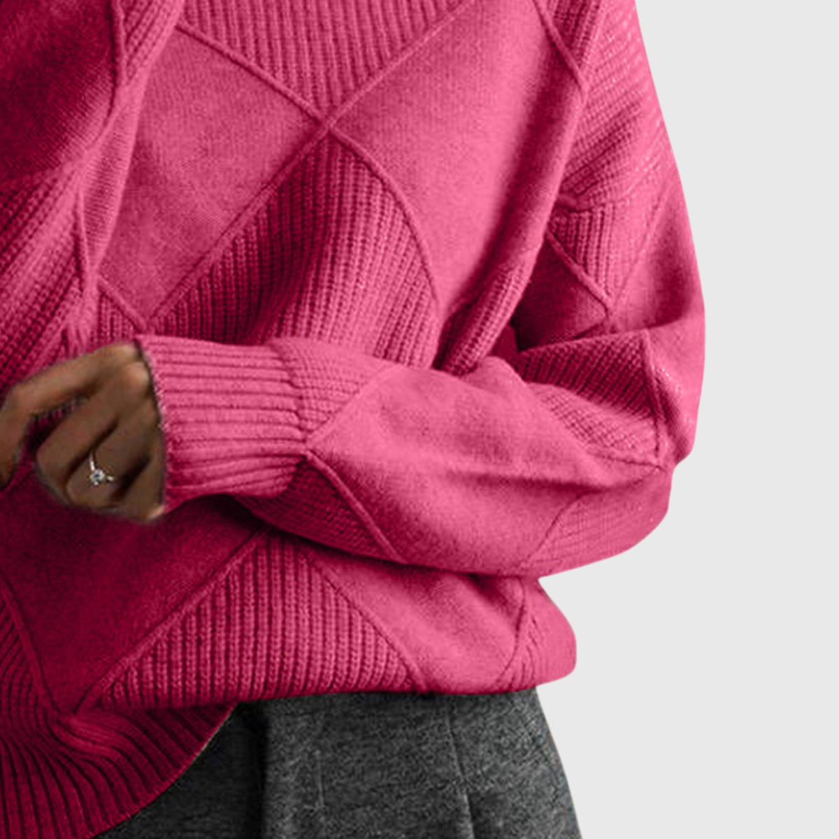 Angela™ - Pull à Col Roulé