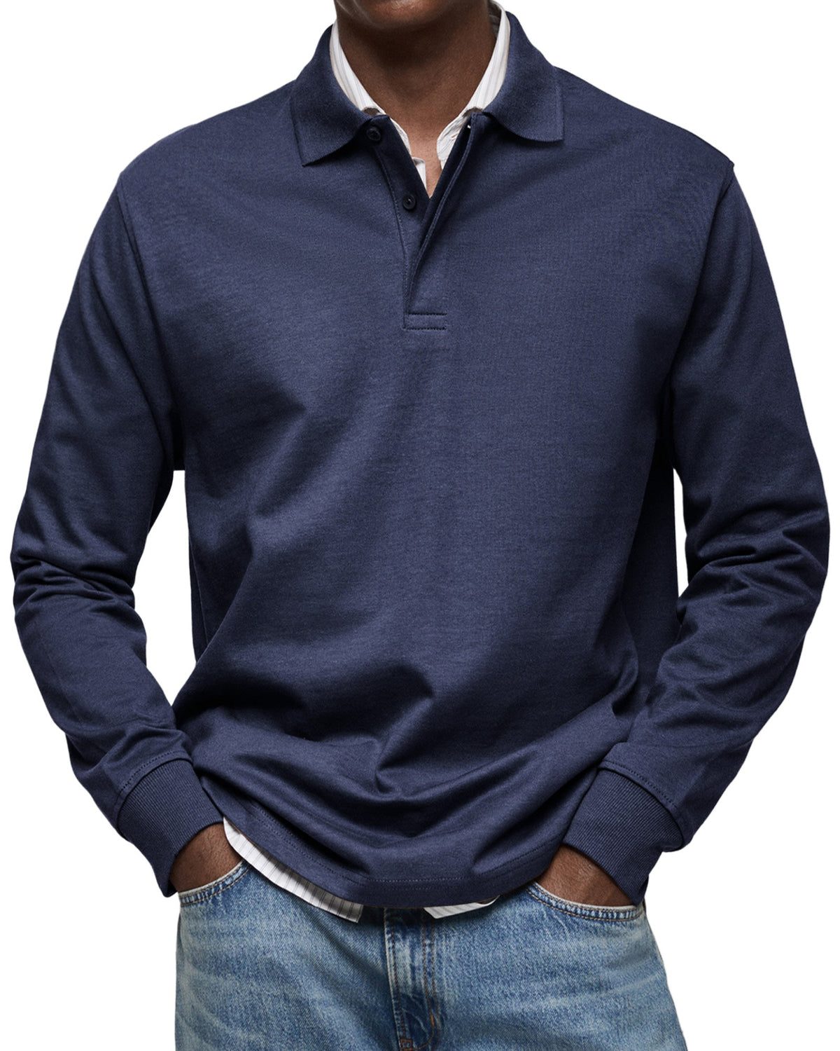 DELAUNAY | Polo Raffiné Manches Longues Louis