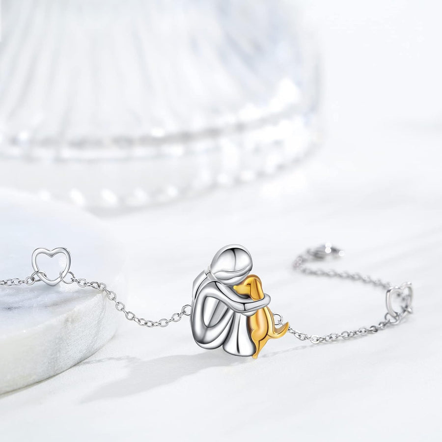 Milo | Bracelet ajustable avec chien