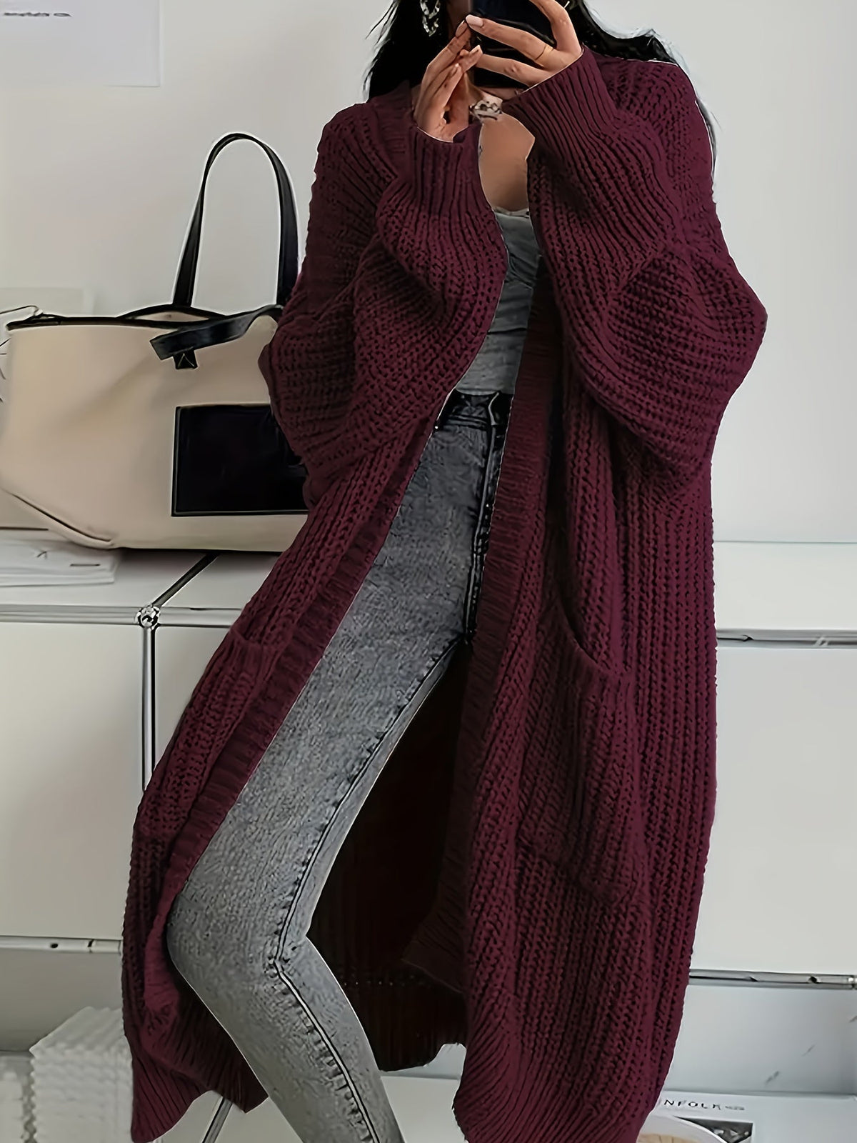 Alice | Cardigan Long Douillet