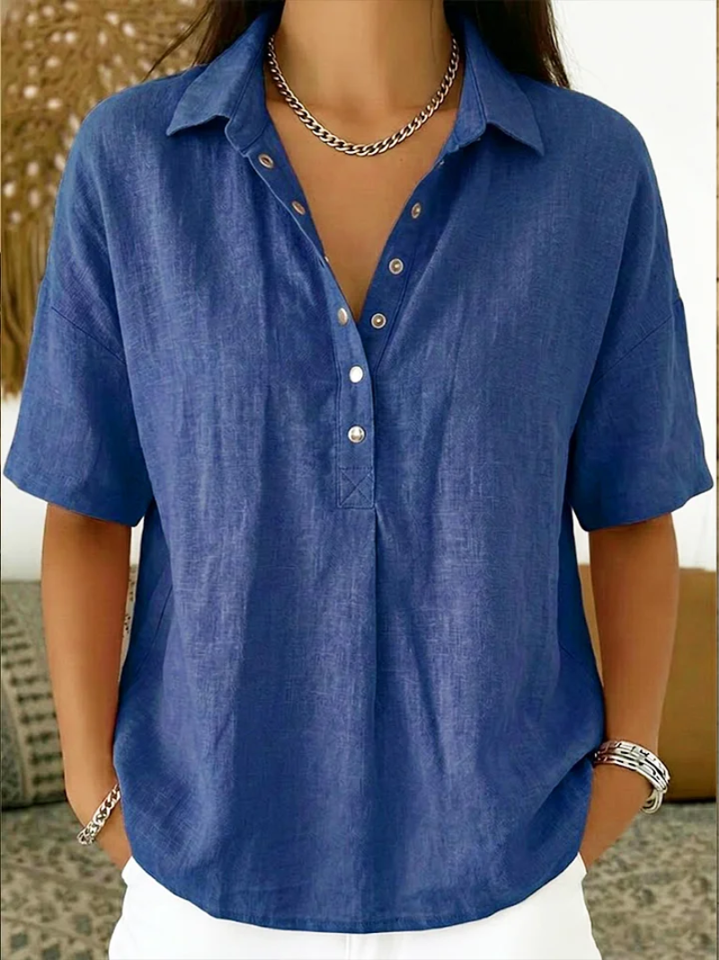 Delaunay | Blouse avec Col et Détails Boutonnés Willow