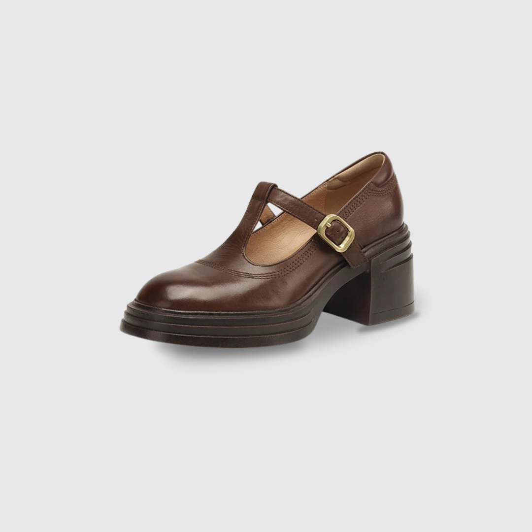 Élise | Chaussure Mary Jane à plateforme