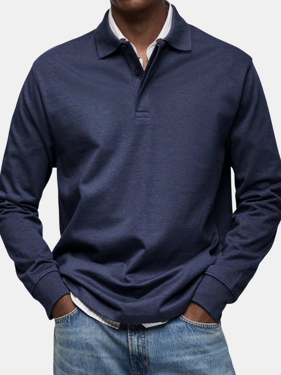 DELAUNAY | Polo Raffiné Manches Longues Louis