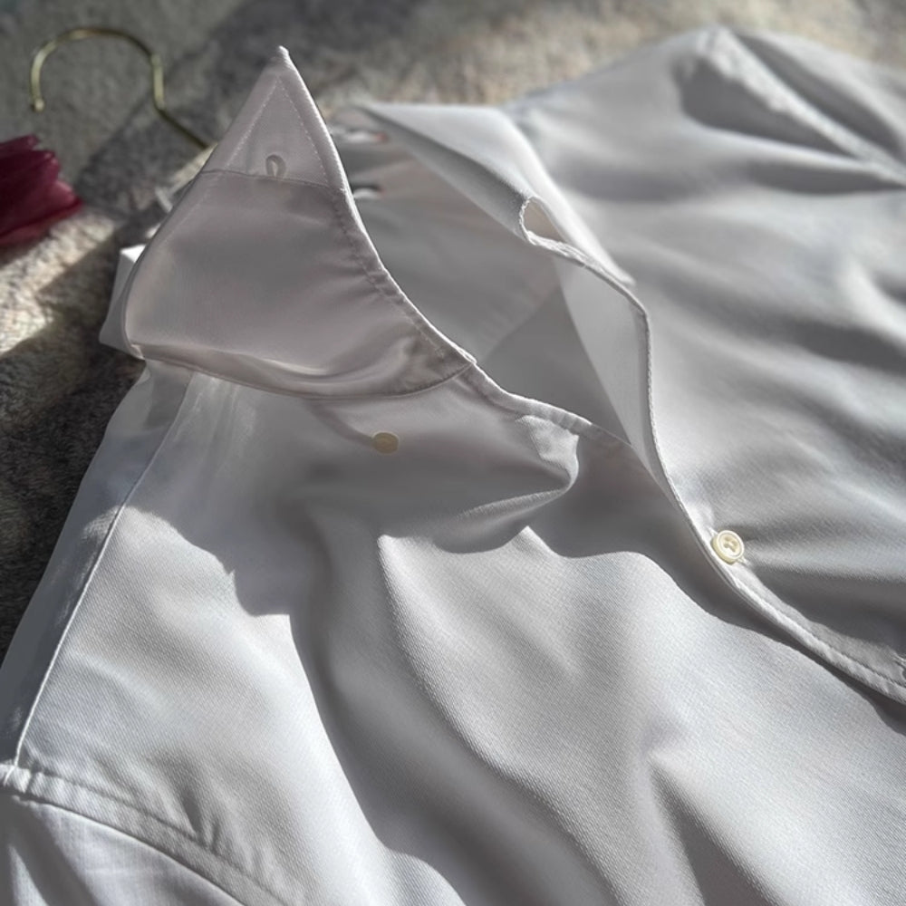 DELAUNAY | Chemise Athlétique Italienne pour Homme en Bambou