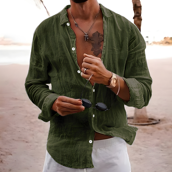 Delaunay | CHEMISE D'ÉTÉ EN COTON NATUREL